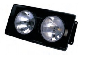OPTICAS CAMION TITAN REDONDA DOBLE MASC NEGRA 05/ IZQ