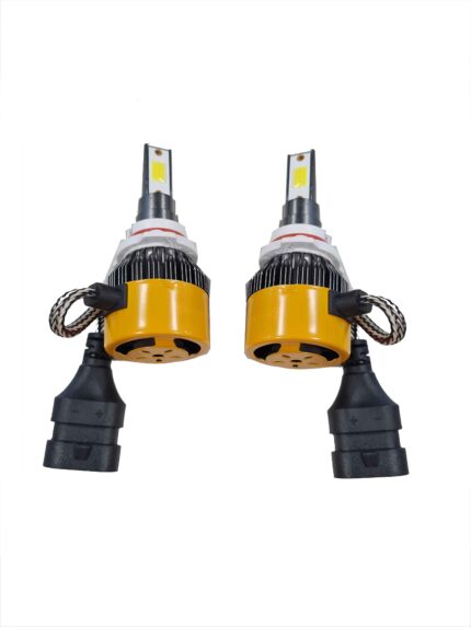 LAMPARAS KIT CREE LED 9006 HB4 6TA GENERACION 16000 LUMENS 12V/24V C/COOLER