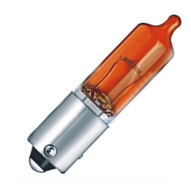 LAMPARAS H21W 12V 21W HALOGENA PATA DEFASADA AMBAR