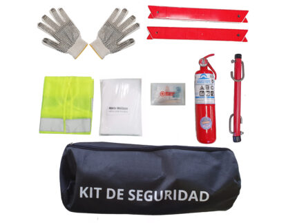 ACCESORIOS VARIOS KIT REGLAMENTARIO SEGURIDAD PREMIUM 8 ELEMENTOS
