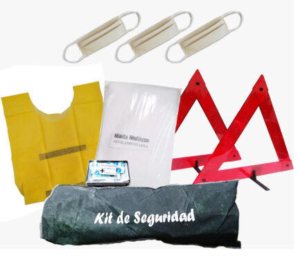 ACCESORIOS VARIOS KIT REGLAMENTARIO SEGURIDAD 6 ELEMENTOS (SIN MATAFUEGO)