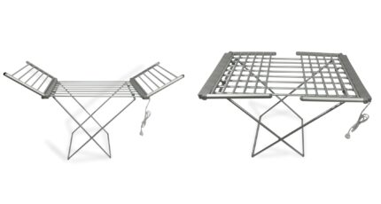 ACCESORIOS VARIOS TENDER ELECTRICO PLEGABLE 18 VARILLAS CON ALAS 74.5X94X 54 CM