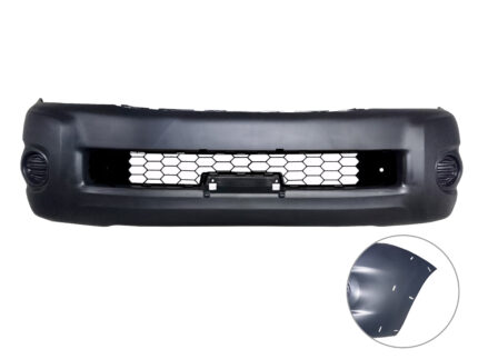 PARAGOLPES HILUX 09/12 DELANTERO C/FENDER C/GRILLA INCORP S/AGUJERO