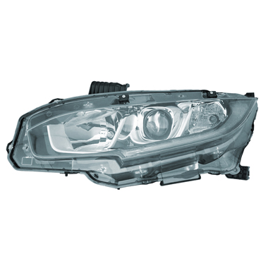 OPTICAS CIVIC EX 16/ C/LUPA C/LED IZQUIERDA